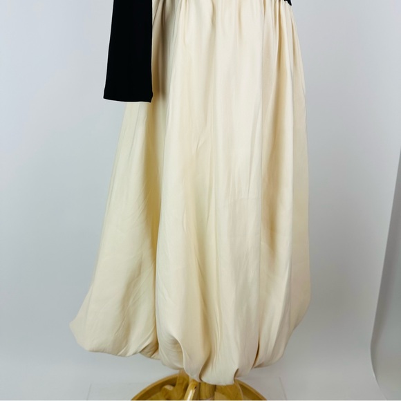 A New Day Off The Shoulder Colorblock Bubbleskirt Midi Dress Size Small - Picture 7 of 16